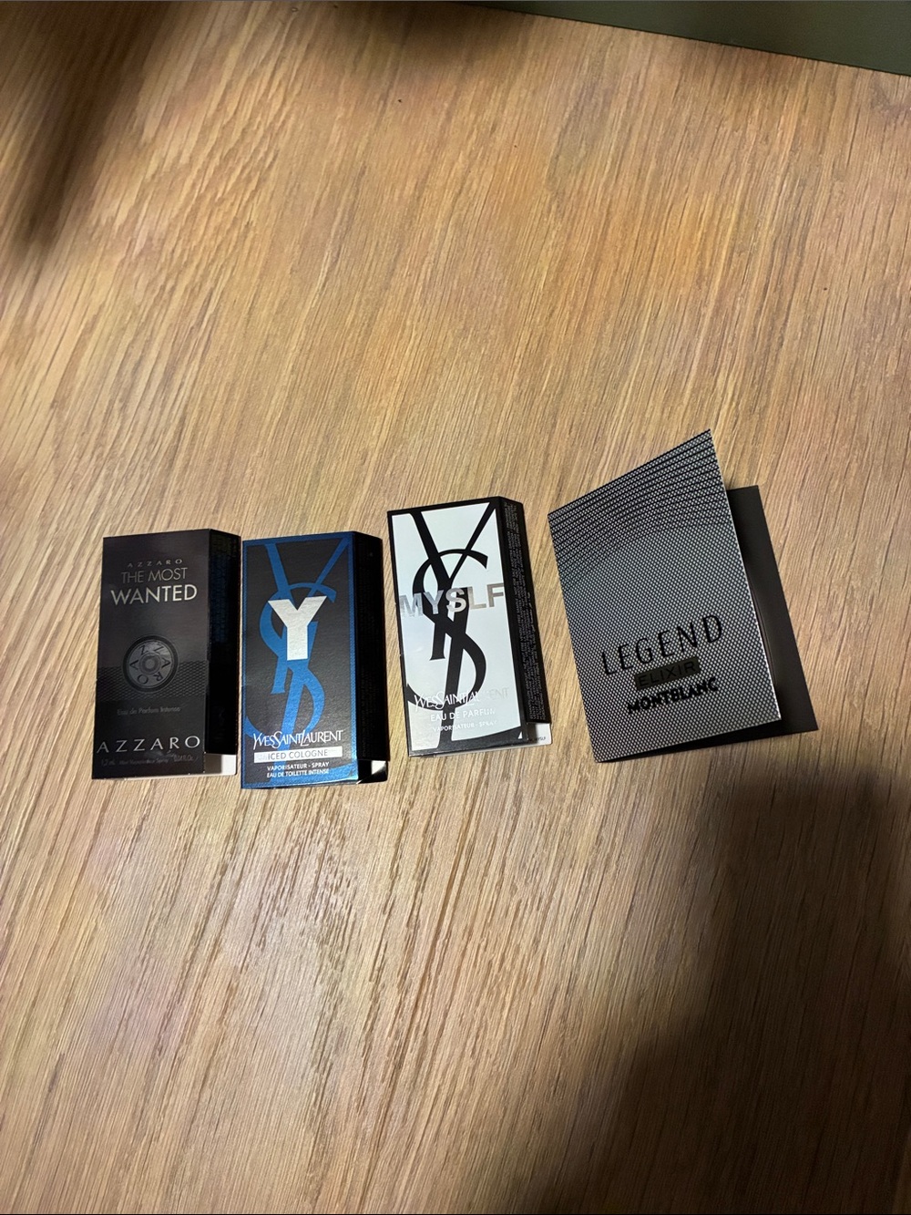 Men's Eau de Toilette Box Lot - Azzaro, Yves Saint Laurent, Montblanc
